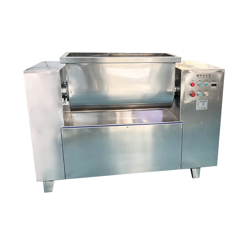 Máquina misturadora de calha horizontal 100L para pó úmido cosmético