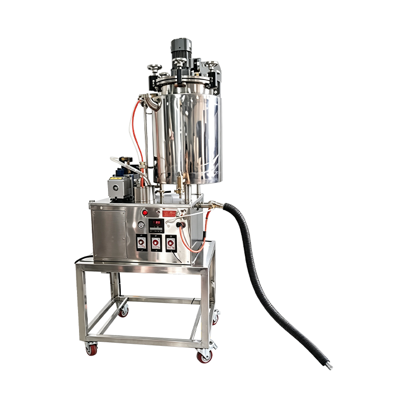 Máquina de enchimento a vácuo aquecida semiautomática para rímel cosmético Máquina de enchimento a vácuo aquecida semiautomática para rímel cosmético