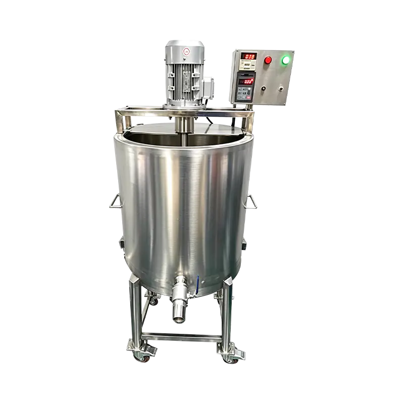 Tanque cosmético de derretimento de cera de 50kg com agitador de velocidade variável