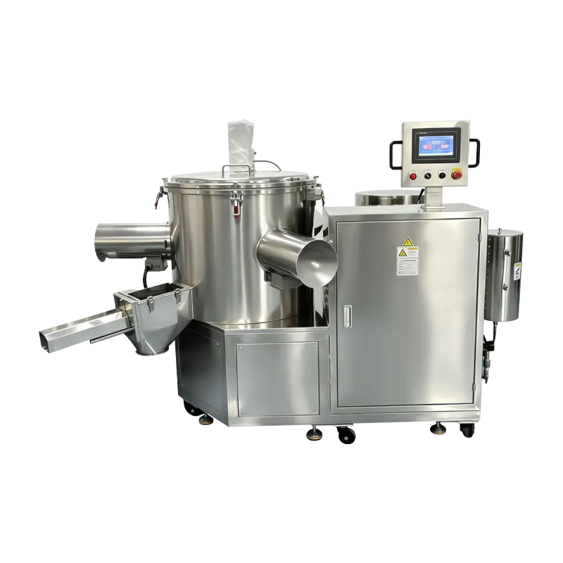 Misturador industrial de pó cosmético de alto cisalhamento 200L com picador triplo